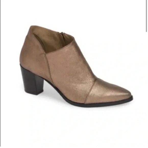 Italeau Marisa Waterproof Italian Leather Bootie‎ boot boots US 8.5 Eu 39.5 EUC - Picture 1 of 10